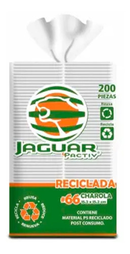 Charola Reciclada Jaguar Mod. 66 Con 200 Pzas