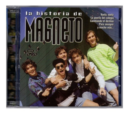 La Historia De Magneto - Disco Cd + Dvd (20 Canciones)