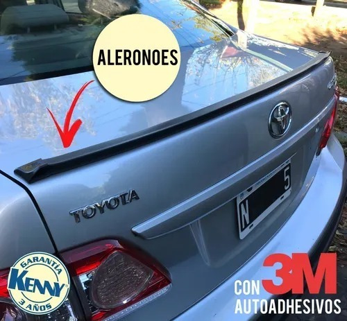 Aleron Universal Moldura Corolla 2009 / 2014 Kenny 3m