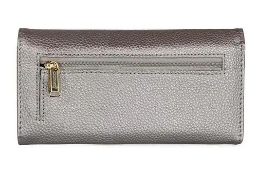 Billetera Mujer Fidelia Gris Kenneth Cole