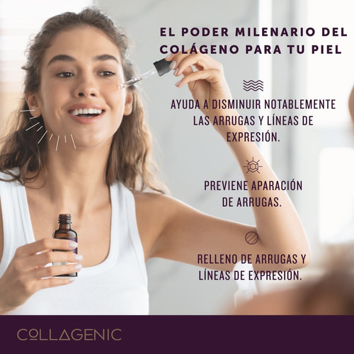 Imagen 4 de 6 de Serum Facial Antiarrugas Baba De Caracol Retinol Collagenic Tipo De Piel Todo Tipo De Piel