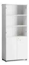 Comprar Bibliotecas Archivo Color Blanca Sin Puertas De Vidrio 5 Niv