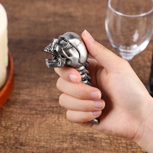 Abridor De Botellas Con Forma De Cabeza De Calavera Personal
