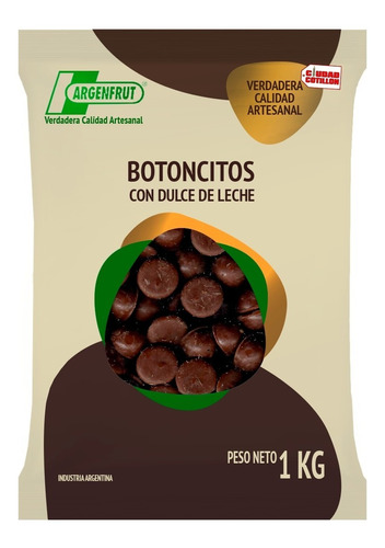 Botoncitos Dulce Leche 1 Kg Argenfrut - Ciudad Cotillón