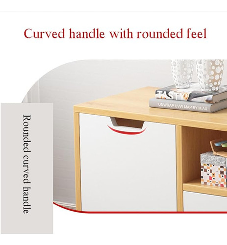 Vasoyo Gabinete Nórdico De Tv Simple Moderna Combinación De Mesa De Centro Hogar Sala De Estar Pequeño Apartamento Patas De Madera Maciza Gabinete De Tv Simple,140*30*38.5cm