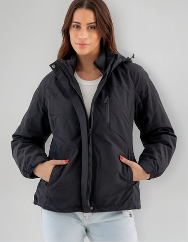Campera 2 En 1 Hhp Para Mujer - Estilo Y Versatilidad