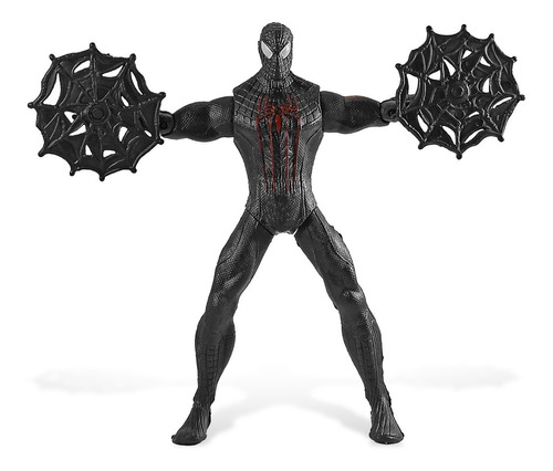 Muñeco Articulado Con Luz Spiderman Miles Morales - Otec