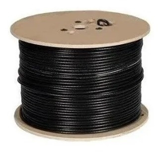 Cable Coaxial Negro Rg6 98% Xmts Dy 0974 0.4 Xavi