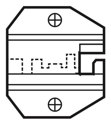 Mordaza Plug Modular Amp 8p/rj45 Proskit 1pk-3003d14 P