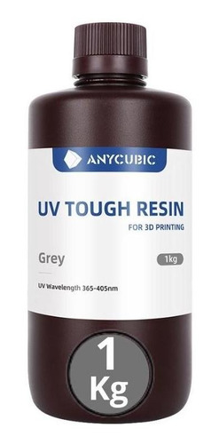 Resina Flexible Dura Anycubic 3d 1000g Gris | Resinas