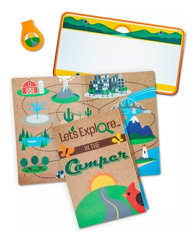 Para Niños Tipo Camper Melissa & Doug 120x78x100 Cms Color Azul