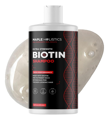 Shampoo Ultra Biotina Para Cabelos Ralos - Shampoo Volumizan