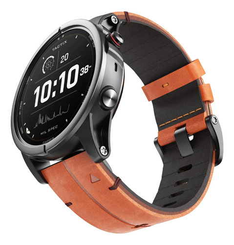 Pulso Cuero Garmin Fenix 6x 6x Pro 5x 5x Plus 3 3hr 26mm