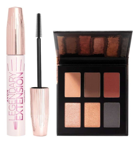 All Nudes Paleta Sombra Combo Con Legendary Mascara