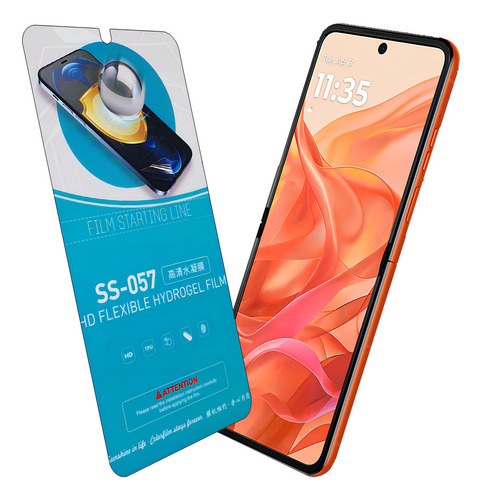 Kit De 2 Micas De Hidrogel Compatible Con Motorola Razr 50