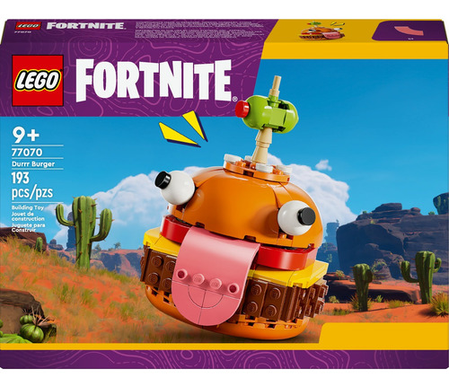 Lego® Fortnite® Hamburrrguesa 77070, 193 Piezas 193 Hamburrrguesa