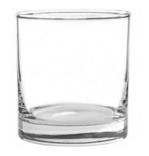 Vaso Whisky Cylinder Vidrio Nadir 320 Ml X 24 Unidad