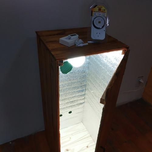 Indoor Cultivo Armario 100x40x40 Con Extractor Envío Gratis