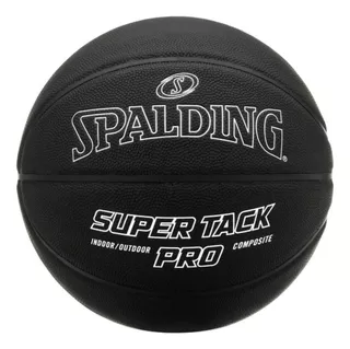 Pelota De Básquet Spalding Super Tack Pro Edición Negro
