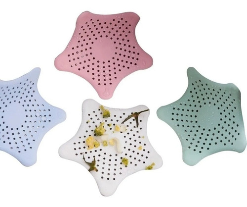 Imagen 7 de 10 de Set 4 Filtros De Silicona Estrella