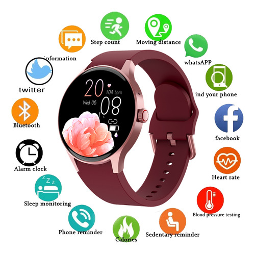1.43 Reloj Inteligente Hombre Smart Watch Bluetooth Llamada