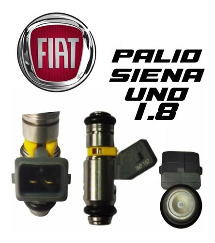 Inyector De Gasolina Fiat Palio Siena Uno 1.8