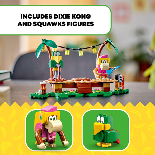 Set De Expansión Lego Super Mario Dixie Kongs Jungle Jam 714