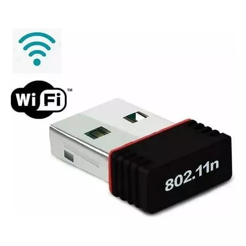 Mini Receptor Wifi Usb 2.0 Placa De Red 300 Mbps 802.11n