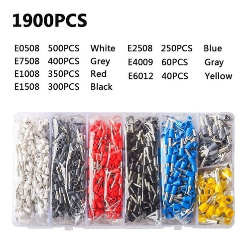 Kit De Crimpado Con Pinza Hsc8 6-6 0.25-6mm Y Terminales