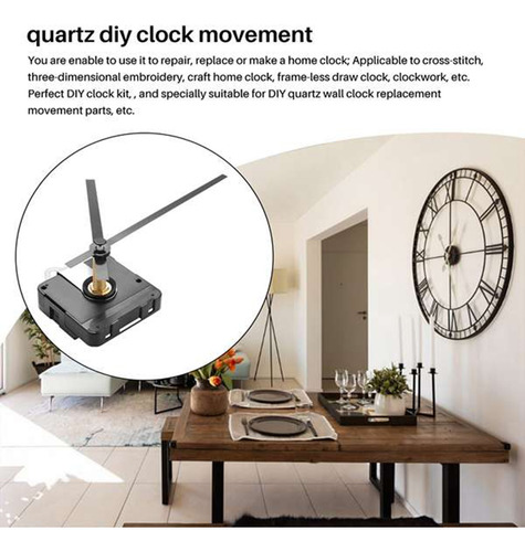 Juego De 5 Mecanismos De Movimiento De Reloj De Cuarzo Con E