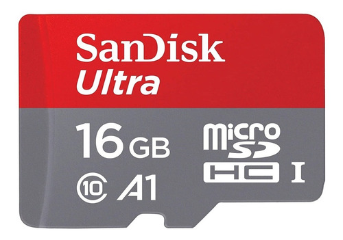 Memoria Sandisk Ultra 16gb Micro Sdhc 98mb/s + Adaptador Sd