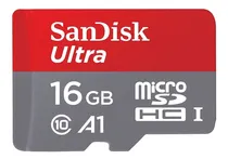 Comprar Memoria Sandisk Ultra 16gb Micro Sdhc 98mb\u002Fs + Adaptador Sd