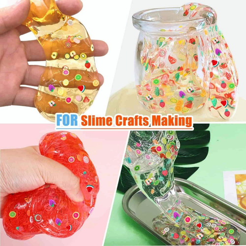 Frutas Encapsuladas para decoración de Uñas de silicona 12000 Unidades ovaladas