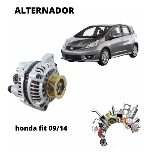 Alternador Honda Fit 2009/2014 Nuevo