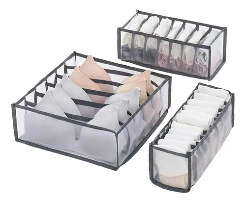 Organizador Ropa Interior Casatua Divisor Cajones Set De 4 CASATUA