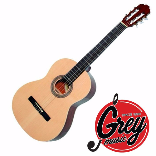 Guitarra Clásica De Concierto Samick Cn2 - Grey Music -