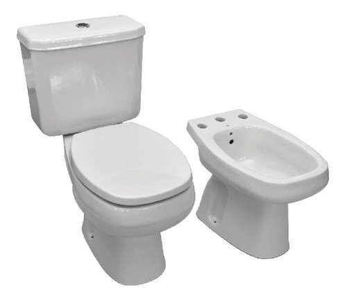 Juego Roca Monaco Inodoro + Deposito + Bidet + Regalo + Tapa