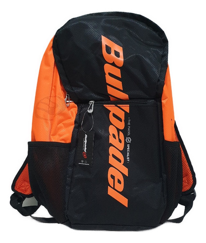 Mochila Paletera Bullpadel Performace Padel Negra/naranja +c