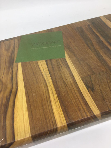 Tabua De Corte Em Madeira Teca Churrasco Gourmet Woodart