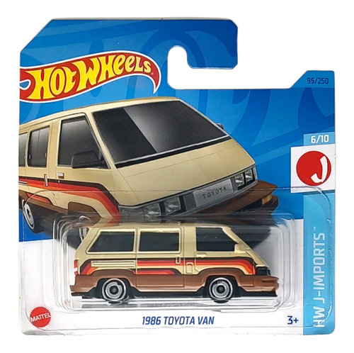 Hot Wheels # 6/10 - 1986 Toyota Van - 1/64 - Hkj15