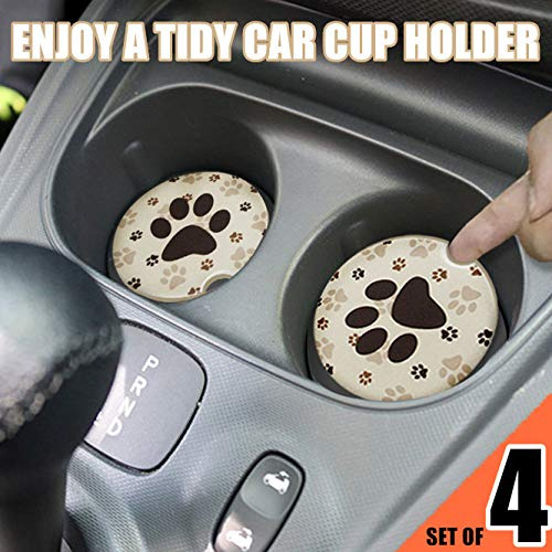 Posavasos Portavasos De Automóvil / Juego De 4 Posavas...