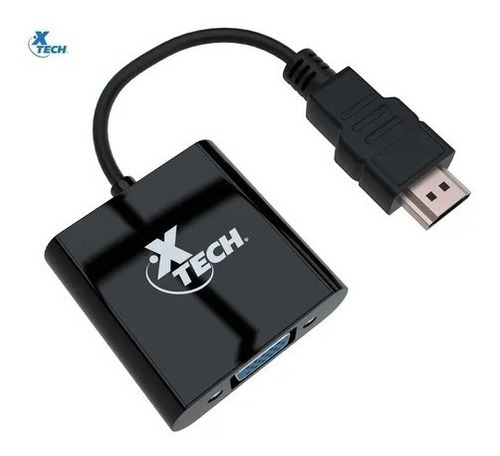 Cable Adaptador De Video Hdmi A Vga Xtech 1080p We