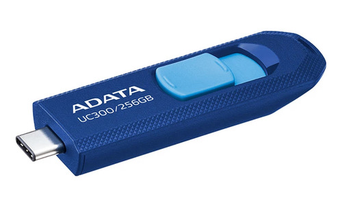 Memoria Usb Flash Adata Uc300 256gb Usb Tipo C Color Azul