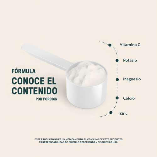 Bote de Suplemento Alimenticio Life 360+ Electromix Fibra y Minerales Polvo 488g