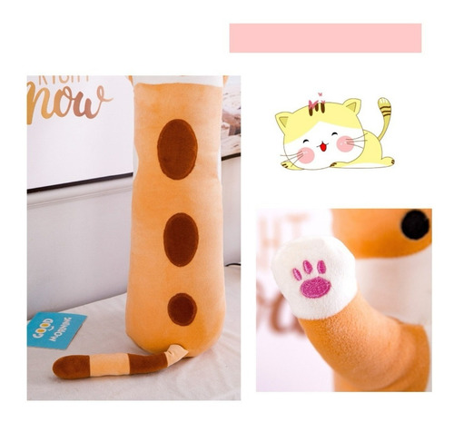 Peluche Gatitos Almohada De 50 Cm