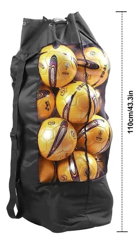Mesh soccer sales ball bag