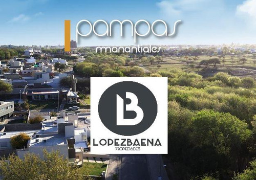 Venta Lote Terreno En Pampas De Manantiales, Cañada De Gómez - Córdoba