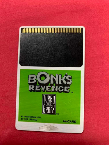 Bonks Revenge Turbografx