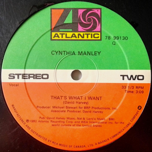 Cynthia Manley Back In My Arms Again (maxi Single) Dj 80´s (Usado)