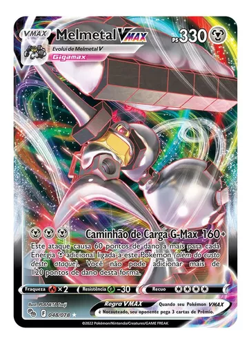 Kit 10 Cartas Pokemon Vmax